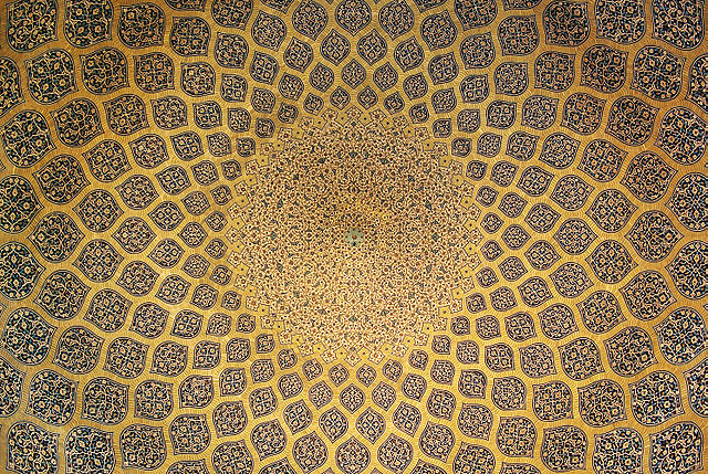 گنبد متقارن مسجد شیخ‌لطف‌الله، اصفهان