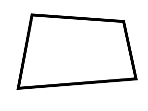 یک چهار ضلعی نامنتظم